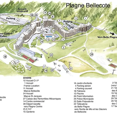 Saint Jacques A - Fonctionnel - Proche Des Pistes - Balcon Mae-3646 *